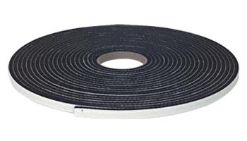 CRL Radius Window and Door Foam Seal Tape 1/2" x 1/4"- 50 ft roll