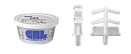 CRL 3/16" x 9/16" Muntin Clips - Pack of 100