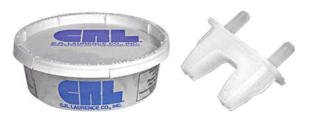 CRL 3/16" x 3/4" Muntin Clips - Pack of 100