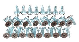 CRL Roton 224 and 112  Dark Bronze Anodized Replacement Screw Pack