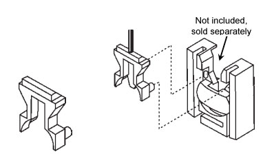 STB End Bracket for Window Channel Balance, Die Cast