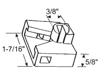 STB Pivot Lock Shoe Assembly, Left Hand, 5/8 inch