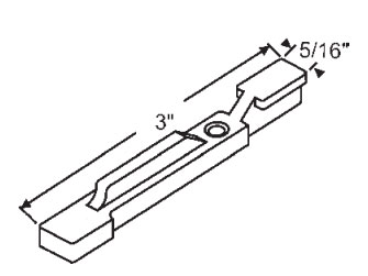 STB Die-Cast Pivot Bar, Left Hand
