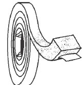 STB Weatherstrip, Closed Cell Adhesive Foam Tape, 3/8" High  x 1/2" Wide, Gray - 10 Ft.