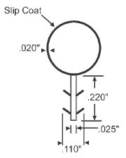 STB Weatherstrip, Kerf-Mounted, Bulb Type, .250 Bulb Diameter, Beige - 100' | SPECIAL ORDER