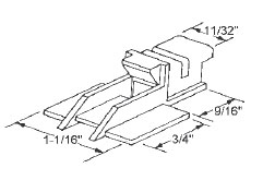 STB Top Guide for Window Channel Balance, Unattached