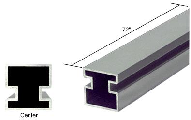 CRL Satin Anodized Center Post Extrusion - 72 inch Long