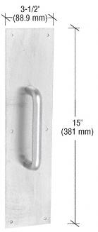 CRL 15" Round Aluminum Pull Plate