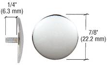 CRL 7/8" Diameter Threaded Shank Rosettes - Package
