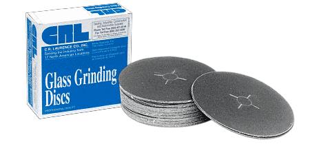CRL 5" x 7/8" 120 Grit Sanding Discs - 50 Pack