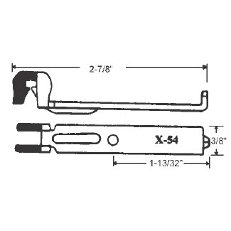 Metal Bracket for Tubular Window Balances