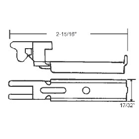 Metal Bracket for Tubular Window Balances