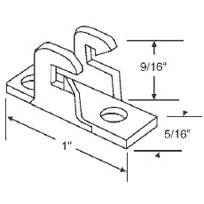 Metal Bracket for Tubular Window Balances