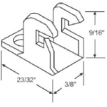 Metal Bracket for Tubular Window Balances