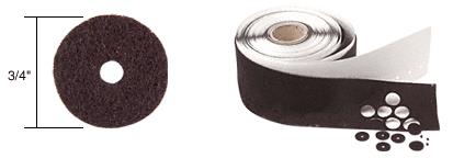 CRL 3/4" Diameter Felt Washers - Package