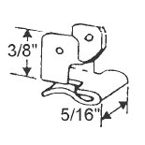 STB End Clip, Factory Installed, 75 Series Spiral Balances