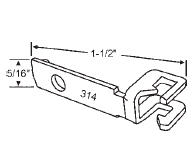 STB Sash Carrier for Non-Tilt Windows