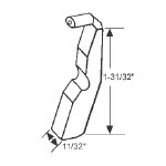 Sash Clip for Tubular Window Balance