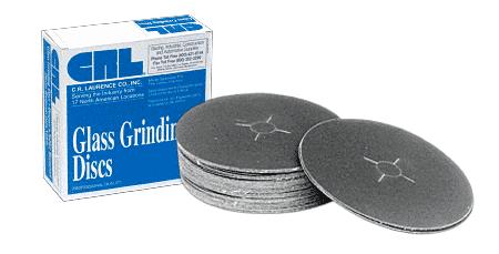 CRL 7" x 7/8" 120 Grit Sanding Discs - 50 pack