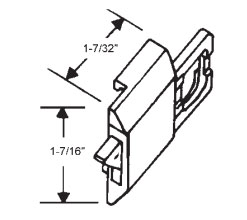 STB Tilt Window Latch, Black - Package