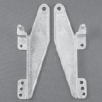 STB RV Metal Vent Hinge with Stud, 4-3/8"
