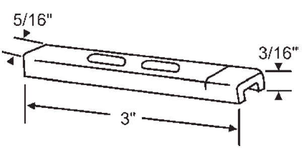 STB Pivot Bar, Slotted