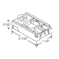 Pivot Lock Shoe for Tubular Window Balance