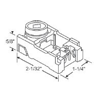 Pivot Lock Shoe for Tubular Window Balance
