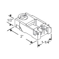 Pivot Lock Shoe for Tubular Window Balance