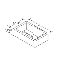 Pivot Lock Shoe Filler for Tubular Window Balance