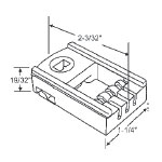 Pivot Lock Shoe for Tubular Window Balance