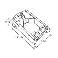 Pivot Lock Shoe for Tubular Window Balance