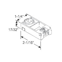 Pivot Lock Shoe for Tubular Window Balance