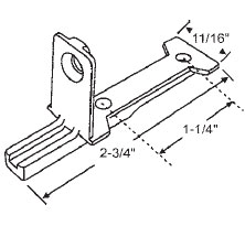 STB Universal Pivot Bar for Tilt Windows