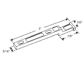 STB Pivot Bar, Die Cast