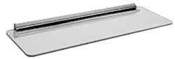 CRL 6" X 18" KV Glass Shelf Kits with Chrome Bracket