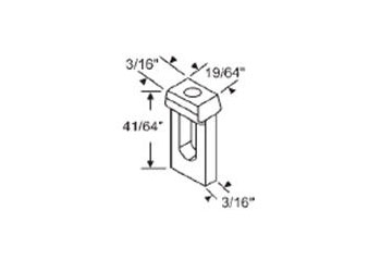 STB Optional Clip 900-18354 for Overhead Channel Balance