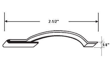STB Tension Springs, Flat, 1/4" - Package