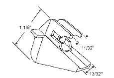 STB Bottom Guide for Window Channel Balance, Unattached