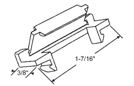 STB Weep Hole Cover Assembly, Beige