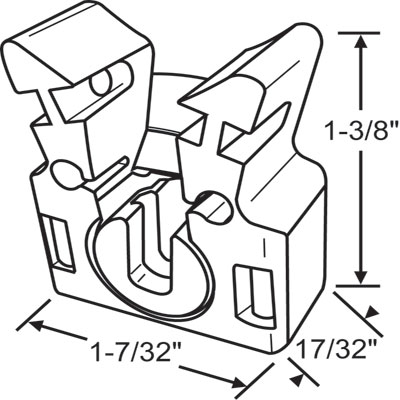 STB 1/2" Coil Balance Shoe with Rear Brake Assembly
