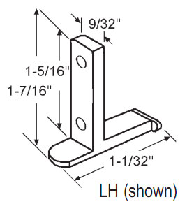 STB Die-Cast Pivot Bar Set for Tilt Windows