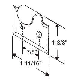Brass Window Sash Lift