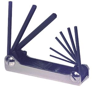 CRL U.S.E. Allen/Hex Key Wrench Set - 5/64" to 1/4"