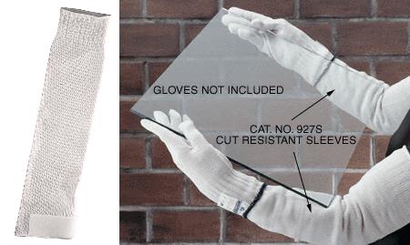 CRL Heavy Weight D-Flex Supreme Cut Resistant Glass Handling Sleeves