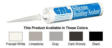 CRL Black 95C Silicone Building Sealant