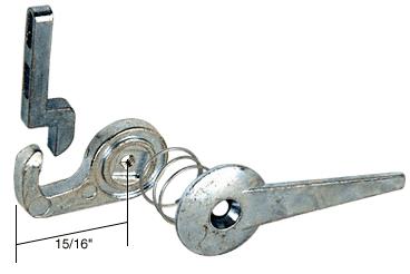 CRL Sliding Screen Door Latch Kit - 15/16" Long Hook