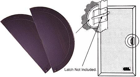 CRL Screen Door Pull Shield