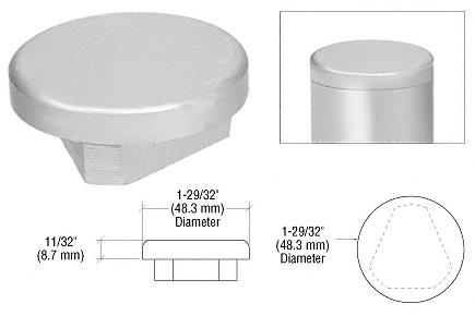 CRL ACRS Satin Anodized End Cap