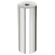CRL Polished Stainless Clad Aluminum Standoff Base 1-1/2" Diameter by 4" Long